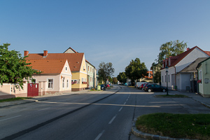 Bildvergleich - Untere Hauptstraße - Blickrichtung Norden